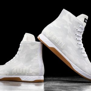 NOBULL high top white grey camo gum size 7